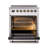 ILVE Nostalgie II Series Noblesse 30 inch Induction Range with 4 Induction Elements (Glass Door)-112295503