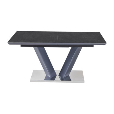 Modern Luxury Dining Table Sintered Stone Tabletop