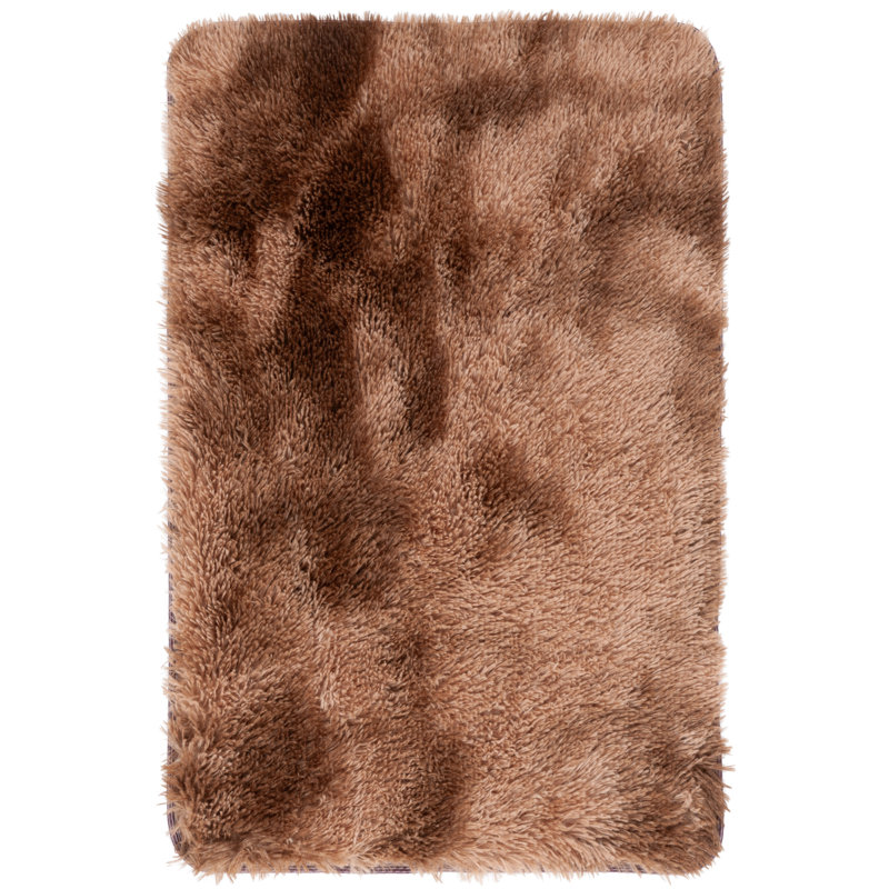 Zweig Shag Performance Abstract Rug, Rectangle 6' x 9'