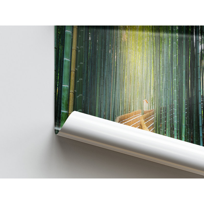 Print on Canvas, 25 cm H x 35 cm W, Black Floater Framed