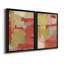 Bright Costa I - ensemble de 2 peintures sur toile encadrées-1754875586-1754875589