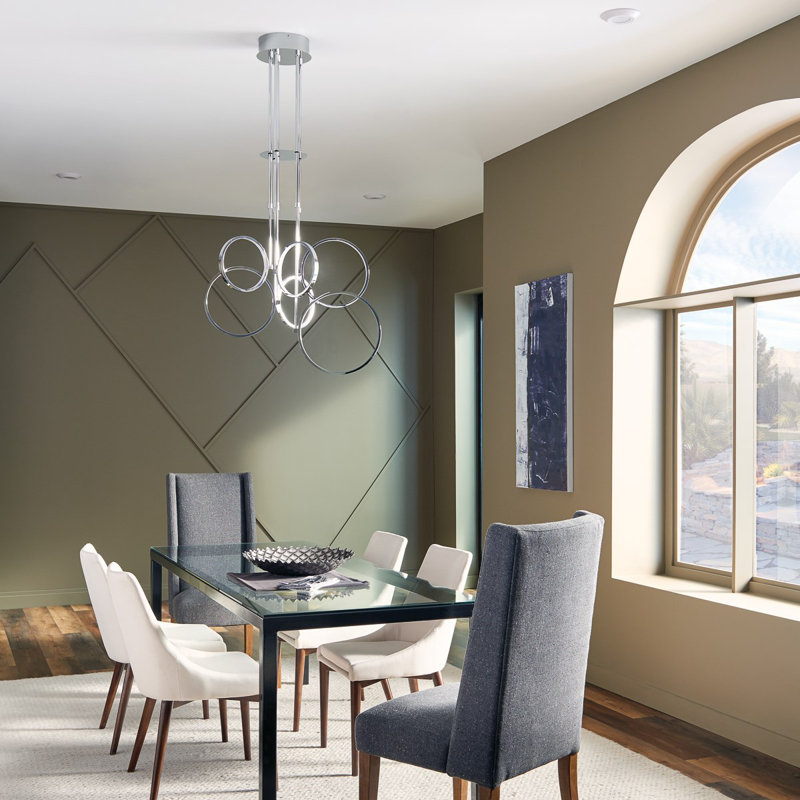 Fabela 6 - Light LED Pendant, Chrome