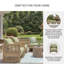 Chaise longue d'extérieur Moondance (ensemble de 2)