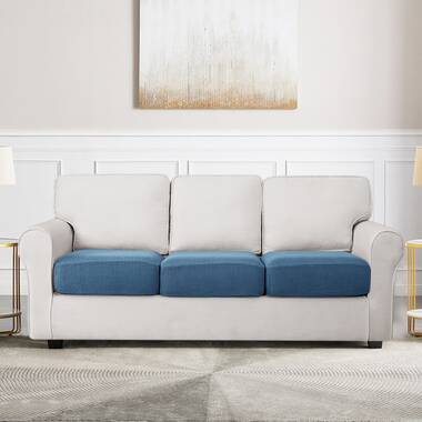 The Twillery Co.® Pizarro Soft Stretch Separate Box Cushion Sofa Slipcover  & Reviews