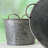 Traver 2 Piece Galvanized Metal Planters
