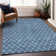 Premium Machine Washable Prisco Denim Rug