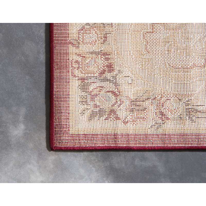 Aracelia Floral Indoor Rug, Rectangle 7'1" x 10'