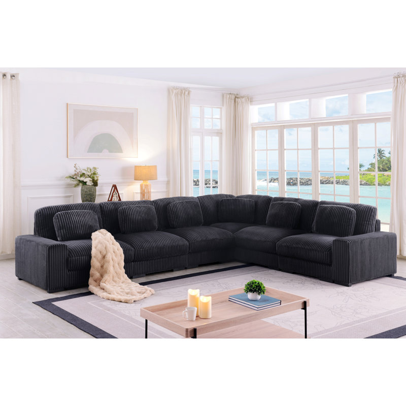 L-Shape Couch, Modular Sectional Sofa