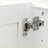 Cabinets, Stackable Wall-Mounted Storage with Movable Shelves, 15.75"D x 35.43"W x 19.69"H | Off-White | Minimalist