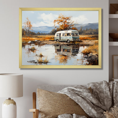 " Camping Travel Van Charm "