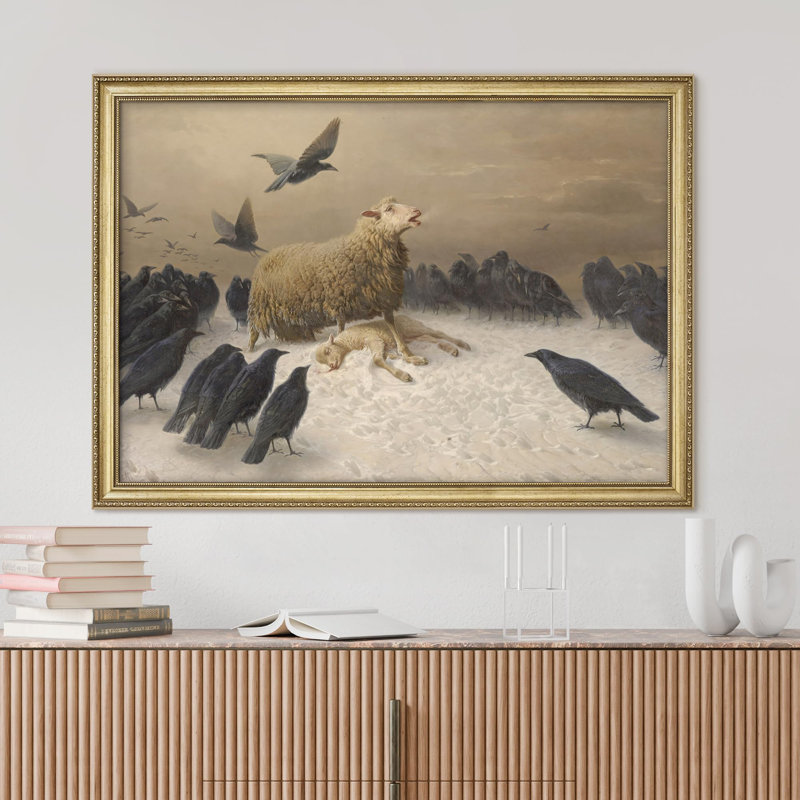 Lamenting Sheep with Ravens, Non