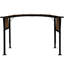 & Weather - Pergola d'extérieur - 12 x 9 pi, auvent rétractable, abri de jardin beige pour jardins avec cadre en acier, Expositions