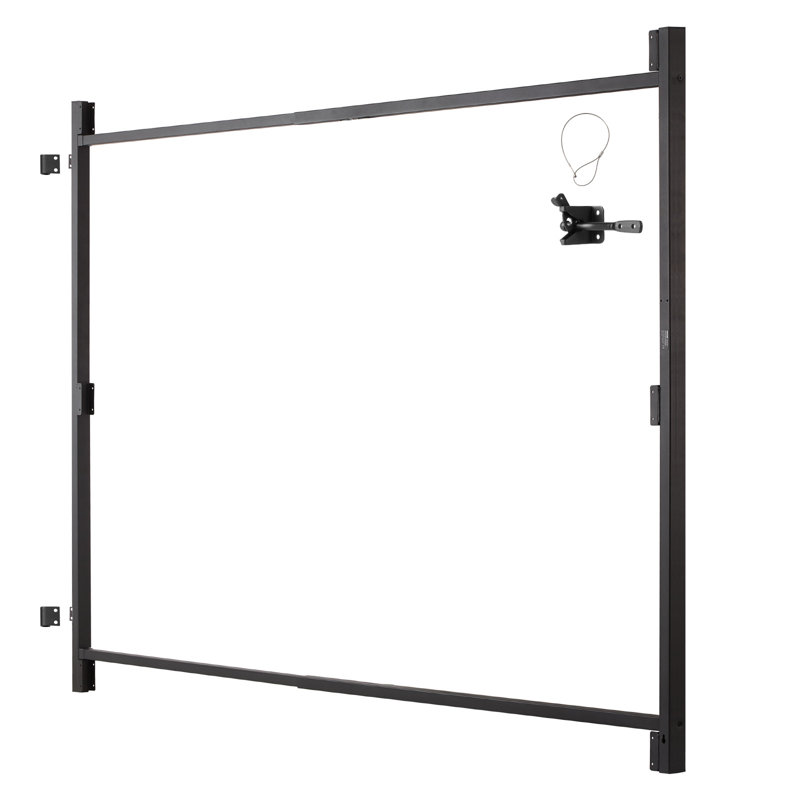 VEVOR Black Iron Gate Frame
