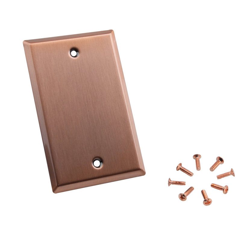 Fashion Blank Standard Wall Plate
