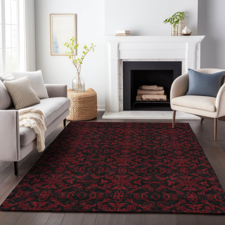 Langley Street Malchow Washable Oriental Indoor / Outdoor Rug & Reviews ...
