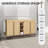 60'' Double Bathroom Vanity Base