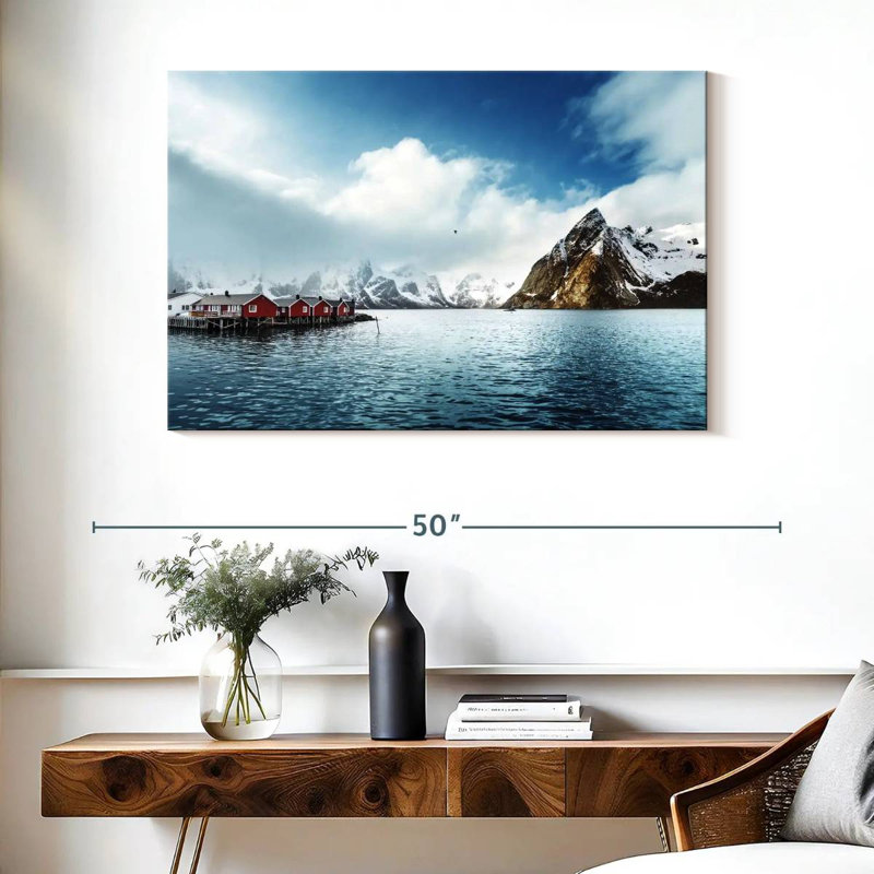 Kavia Lofoten Island Village, H 26 po x l 39 po