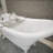 61" x 28" Freestanding Soaking Acrylic Bathtub