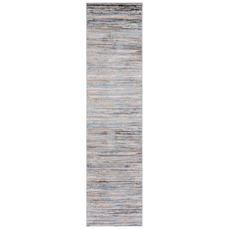Bel Air Performance Abstract Rug, Runner 2'3" x 9'