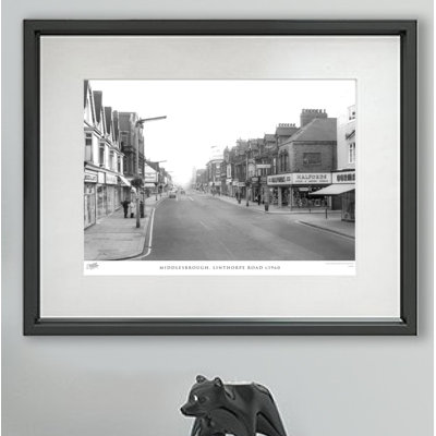 Middlesbrough, Linthorpe Road C1960 - Single Picture Frame Print