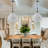 Giarrusso 3-Light Coastal Rattan Pendant Light