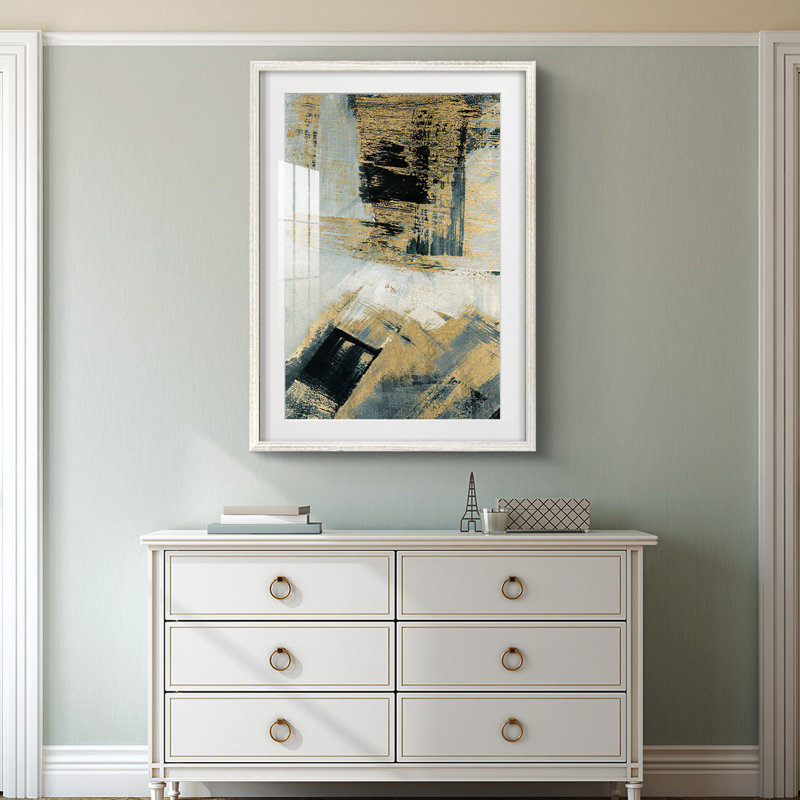 Southern Flow -Framed Print, 25.5" H x 17.5" W, White