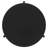 Harrison Black Round Solid Wood Coffee Table