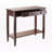 Airlee Console Table, larger drawer & bottom shelf, Antique Walnut 29.83'' H X 33.92'' W X 14.89'' D