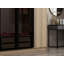 Armoire moderne avec de nombreuses tablettes, chêne doré et gris foncé, 70,9 x 82,7 x 20,5 pouces | 100% panneau de particules enduit de mélamine, épaisseur: 0,7 pouce | Solution de rangement élégante pour toute chambre à coucher ou espace de vie