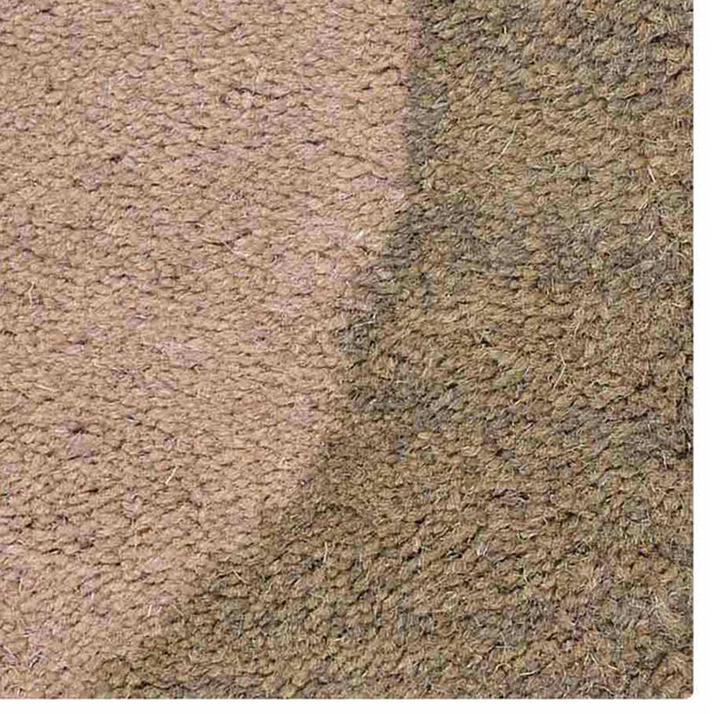 Danny Hand Tufted Wool Eco-Friendly Area Rugs - Hallway Runner, Beige Brown Color, Abstract Modern Design, High Pile Thick Handmade Anti Skid Area Rugs for Living Room, Bed Room