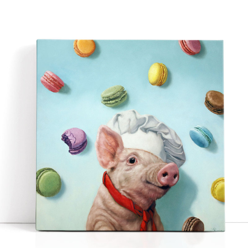 Bakers Dream - Canvas Print Wall Art, 12" H x 12" W