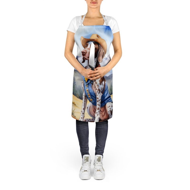 No Pattern Bib Apron
