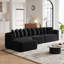 Ensemble de canapé modulaire en chenille de 131,1 pouces-656348066-656348068