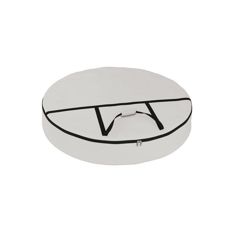 Wreath Storage, 17.8cm H x 101.6cm W x 2.5cm D, White