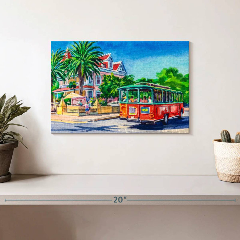 Mehar Key West Street Bus, H 8 po x l 12 po