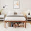 Hather Heavy Duty 18'' Metal Platform Bed, Slots for Headboard Attachment, Noise Free-1298016510