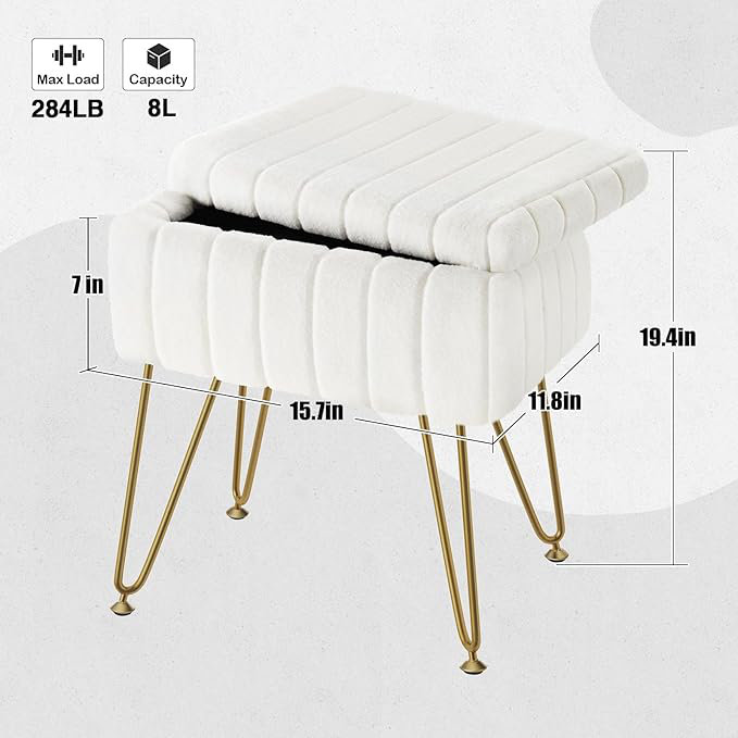 Capacité de 400 lb - Tabouret de douche en bois imperméable pour les pieds de rasage