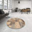 Tapis contemporain gris / brun-821052394