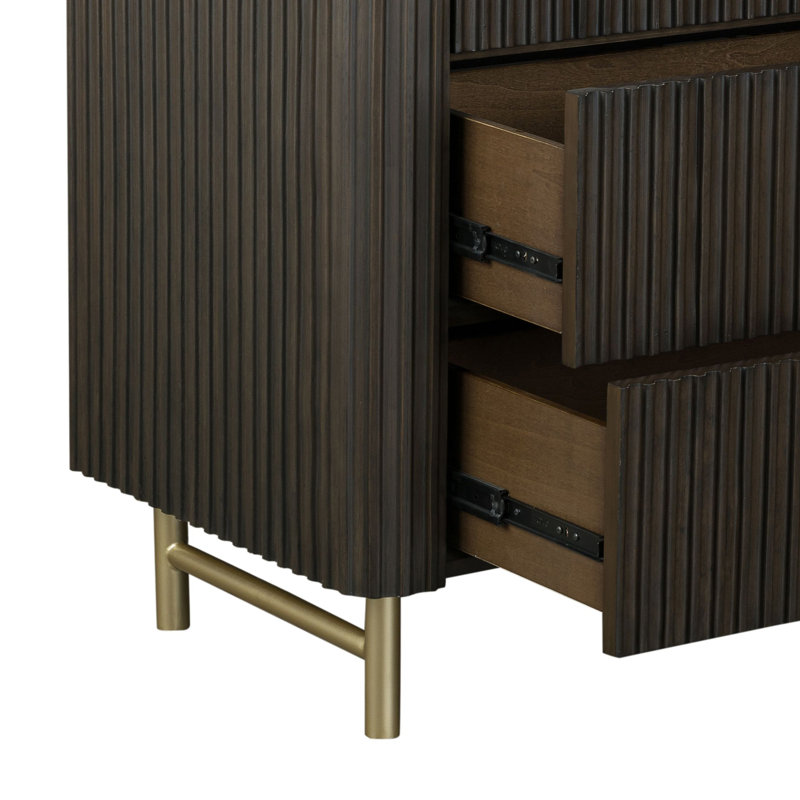 Dresser, Marble Top & Espreeso Finish