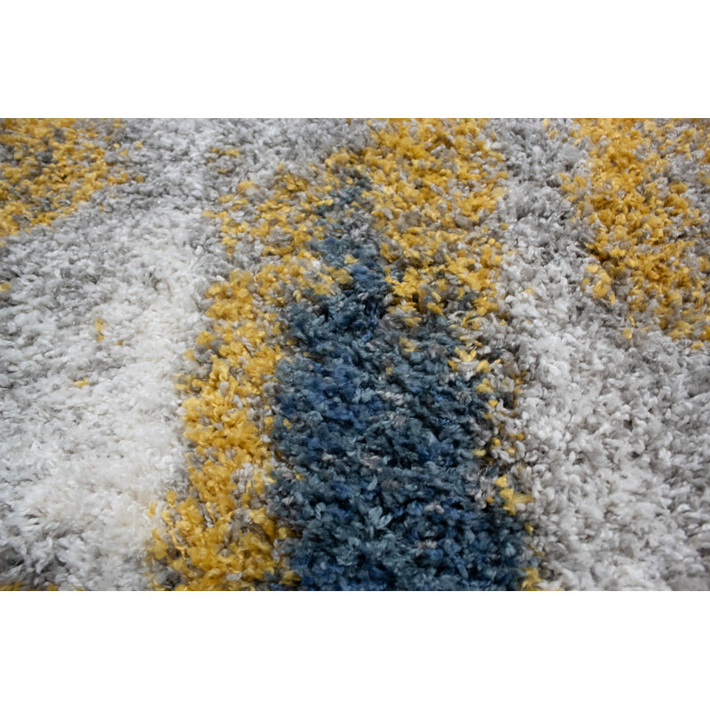 Alban Performance Abstract Indoor Rug, Runner 2'8" x 9'6"