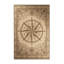 Tapis oriental brun doux et moelleux Bleeker Compass Rose-554386430