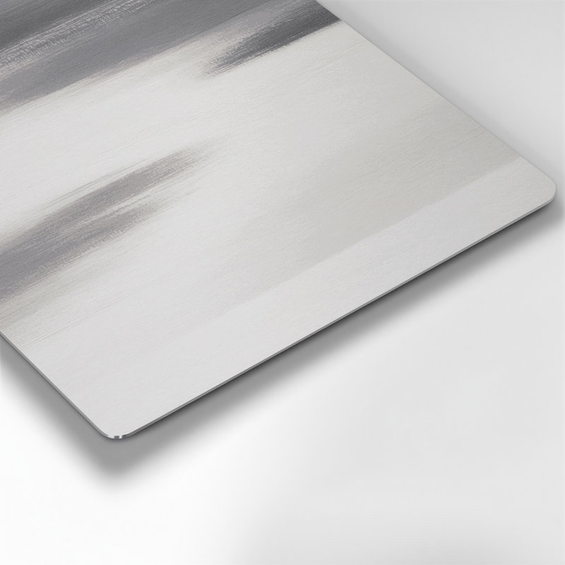 Minimalisme 20, art mural en métal brun, H 12 po x l 12 po