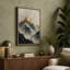 Mountain at Sunrise Scandinavian - Wrapped Canvas-1243395083-1243396085
