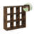Furinno Cubicle Open Back Decorative Cube Storage Organizer, 9-Cube, Amber Pine-1236605633-1209442667
