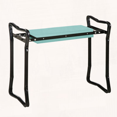 Outsunny Padded Garden Kneeler and Seat Bench