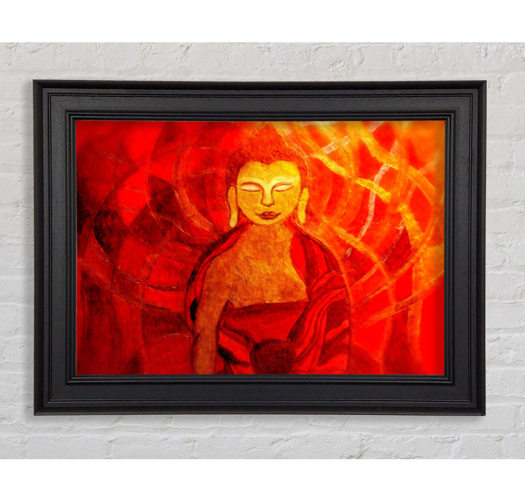 Buddha Beautiful Buddhism - Bilderrahmen Kunstdrucke