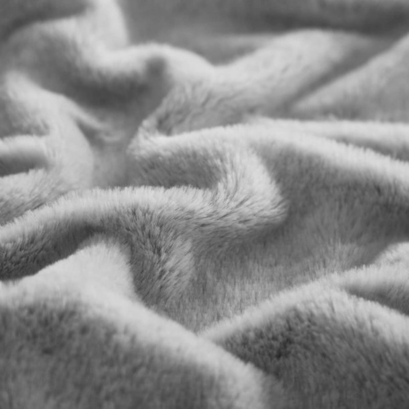 Polyester Machine Woven Duvet Cover, Gray, Queen Duvet Cover + 2 Euro Shams