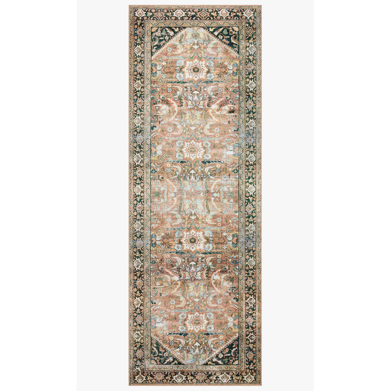 Vache Oriental Indoor Rug, Runner 2'6" x 12'