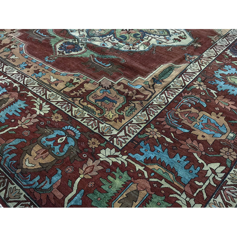 Ferrahan Wool Oriental Area Rug