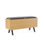 Fabric Upholstered Storage Bench
